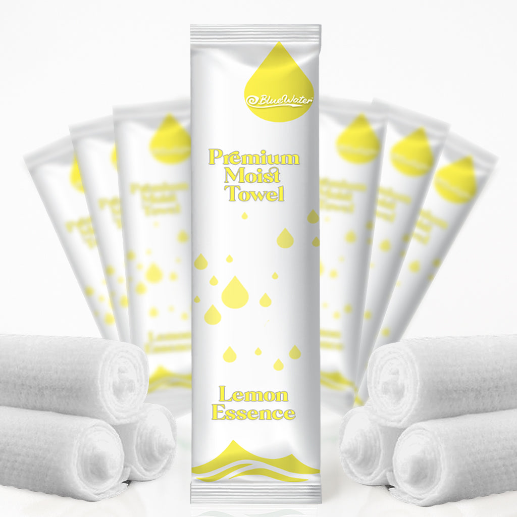 Lemon Essence Energize Towels – A Zesty Burst of Freshness