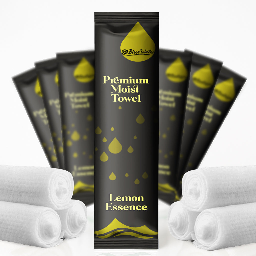 Lemon Essence Energize Towels – A Zesty Burst of Freshness